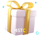 Receba seus bônus de boas-vindas no 457C